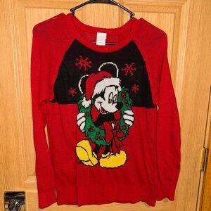 Disney Mickey Mouse Christmas Sweater